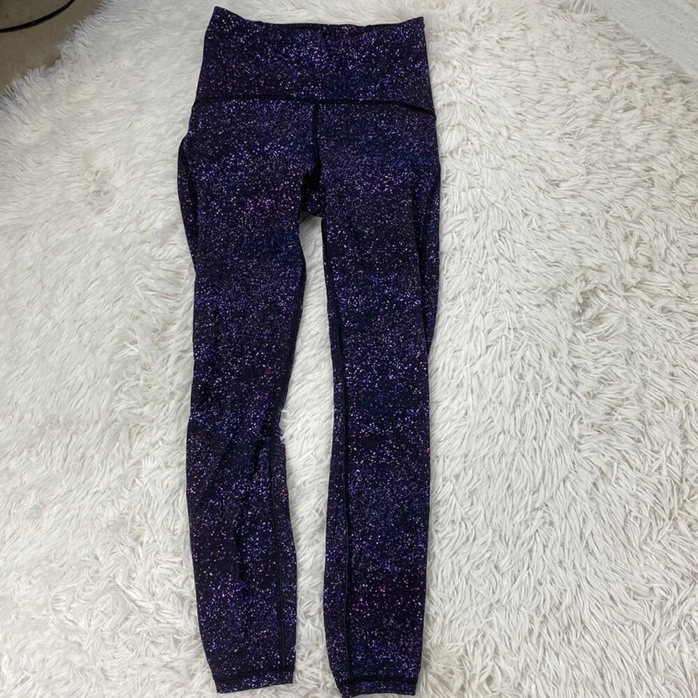 Lululemon Train Times 7/8 Pant 25" Crystalline Multi / Black